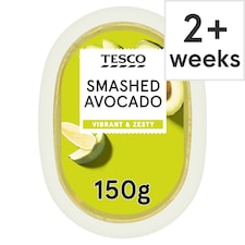 Tesco Smashed Avocado Vibrant & Zesty 150g