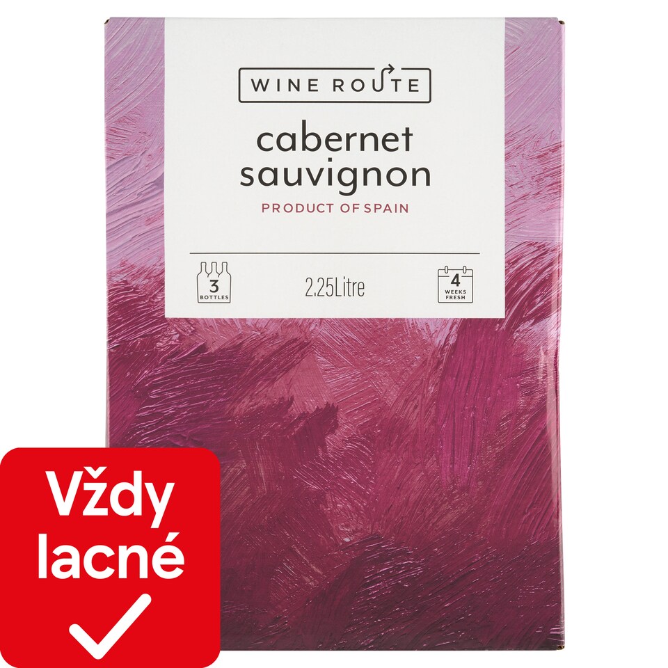 Wine Route Cabernet Sauvignon Dry Red Wine 2.25 L
