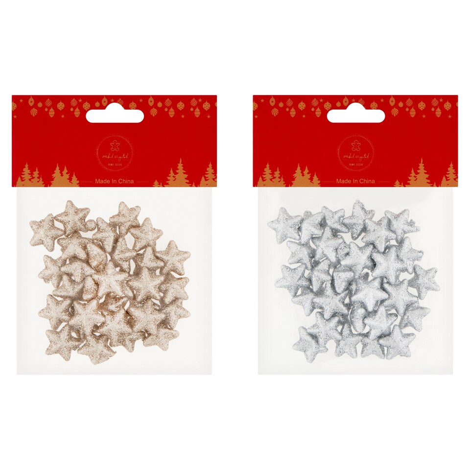 Mobil Digital Mini Stars in Pack (3 colors) 2 cm 30 pcs