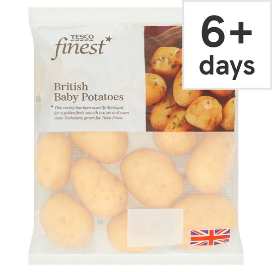 Tesco Finest Baby Potatoes 750g Tesco Groceries