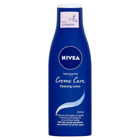 Nivea Creme Care Cleansing Lotion 200Ml Tesco Groceries