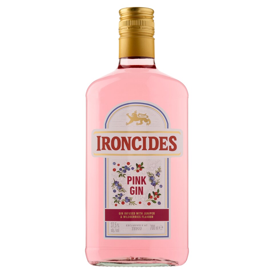 Ironcides Pink Gin 37.5% 700 ml