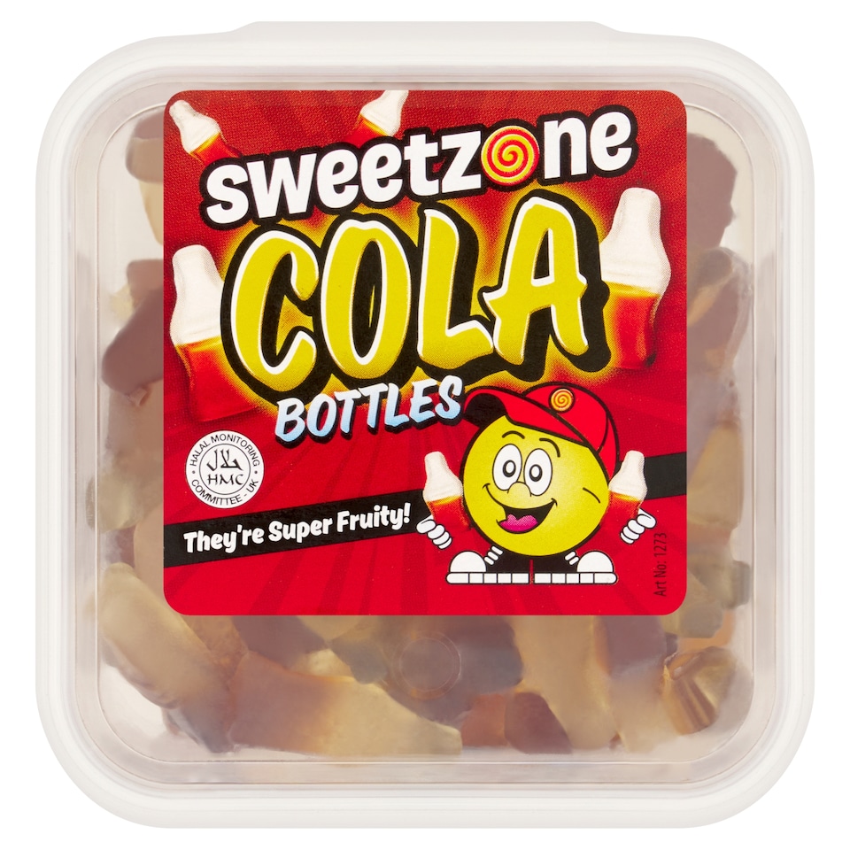 Sweetzone cola bottles 170g