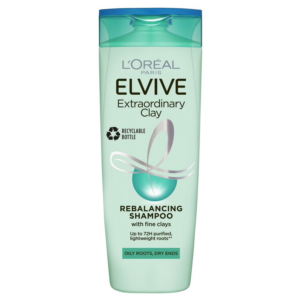 image 1 of L'oreal Elvive Clay Oily Roots Shampoo 300Ml