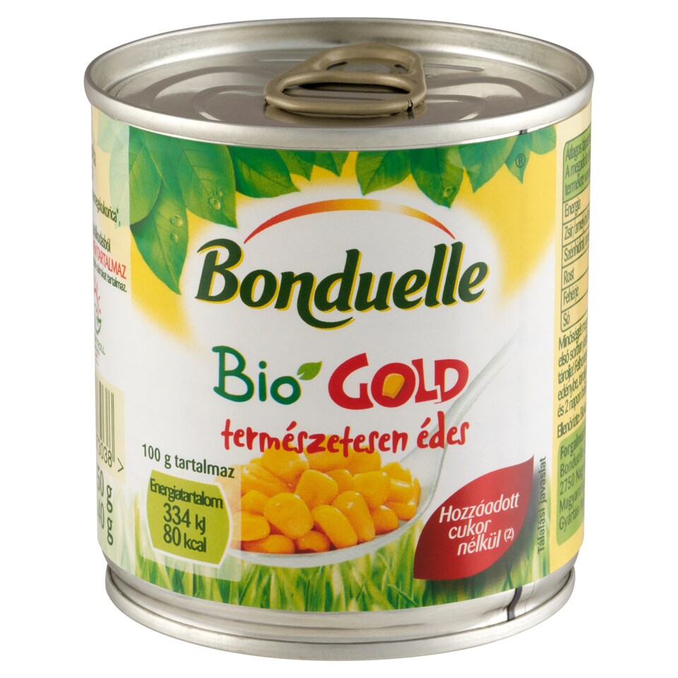 Bonduelle Gold bio morzsolt csemegekukorica 150 g  1. kép