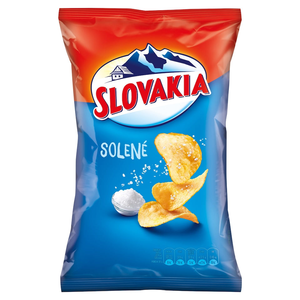 Slovakia Chips Salted 130 g