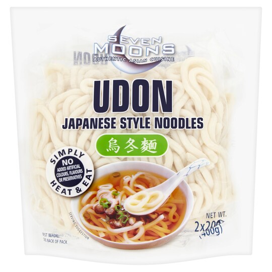 Seven Moons Udon Japanese Style Noodles 2S 400G Tesco Groceries
