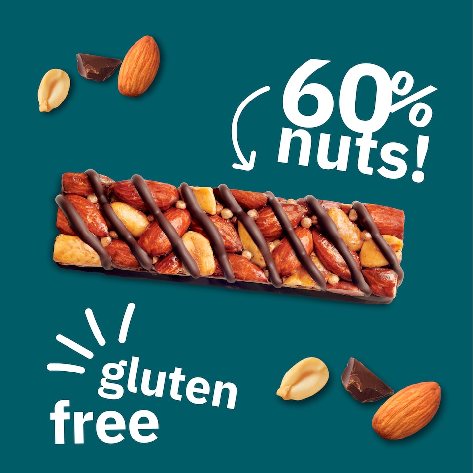 image 1 of KIND Dark Chocolate Nuts & Sea Salt Cereal Bars 3x30g