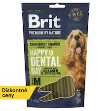 Brit Premium by Nature Zubná tyčinka M s kolagénom a spirulinou 180 g