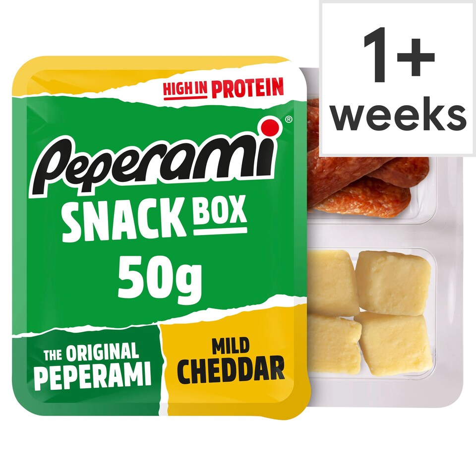 Peperami & Cheese Snack Box 50G Tesco Groceries