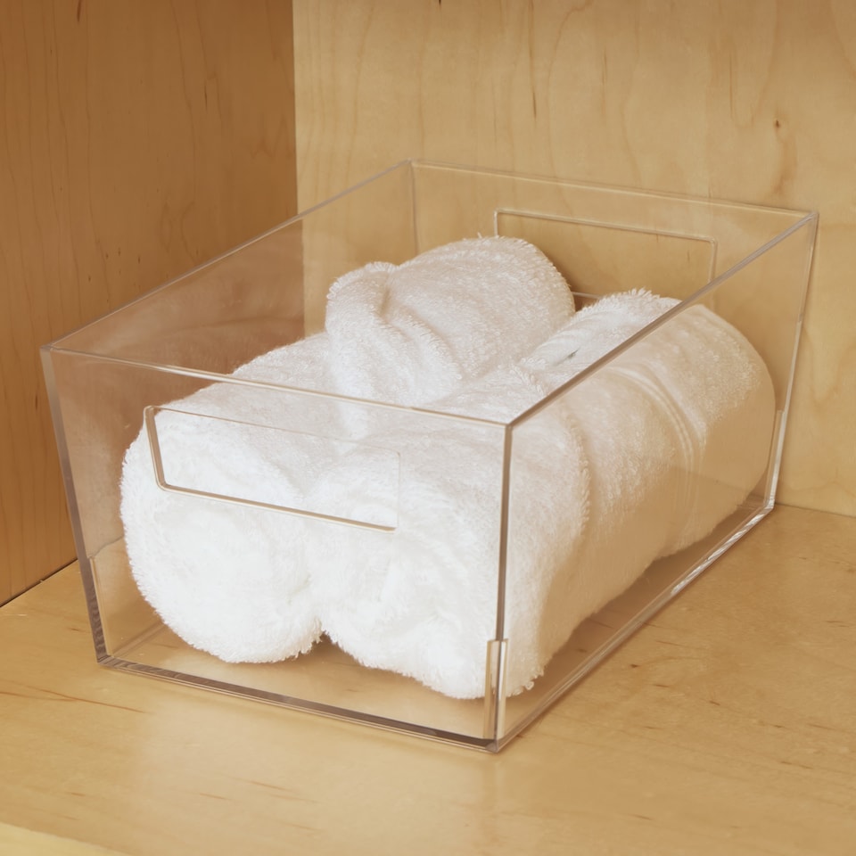 image 1 of Core Supply Clear Storage Box Small