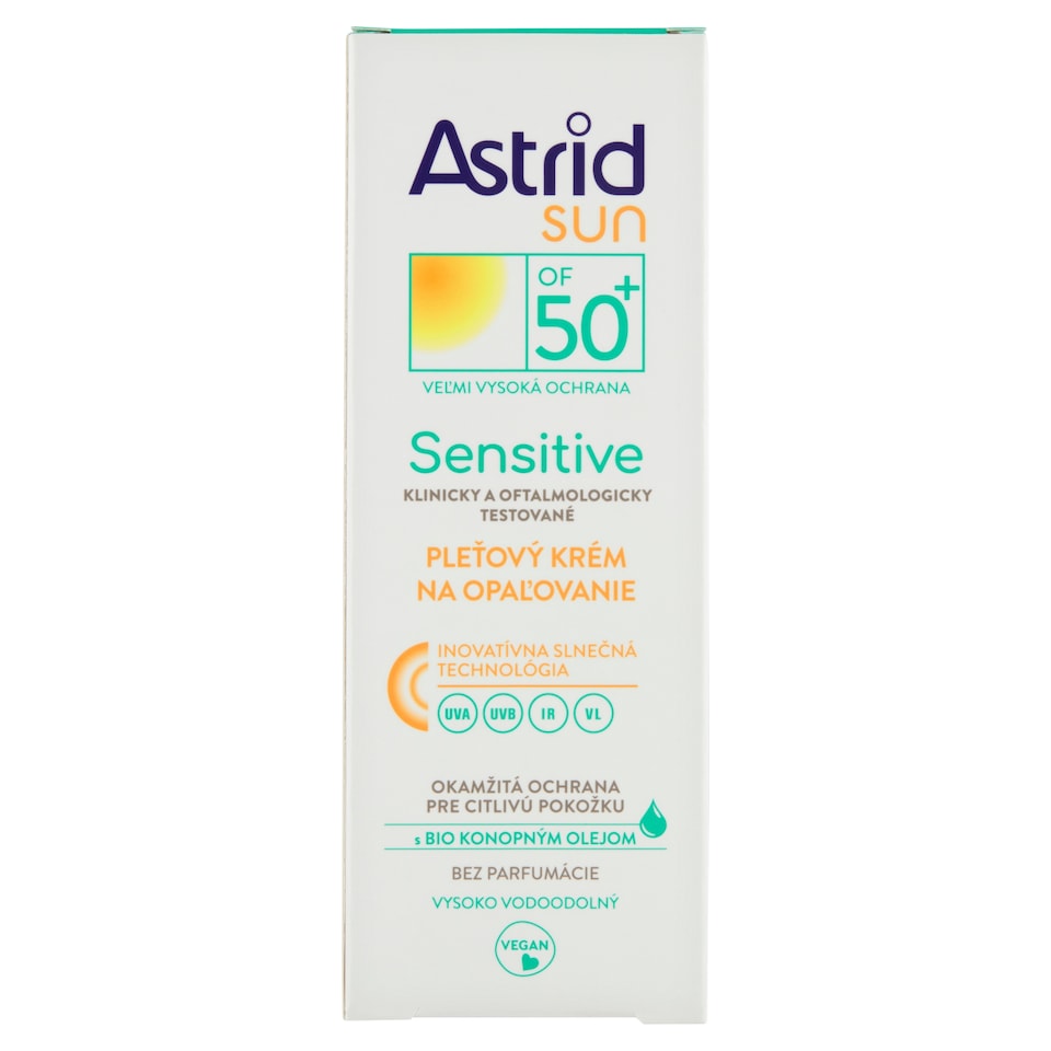 Astrid Sun Sensitive Sunscreen SPF 50+ 50 ml