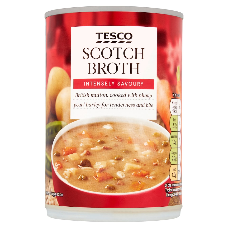 Tesco Scotch Broth Soup 400G
