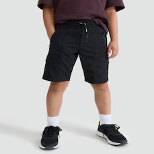 9 Peaks Cargo Shorts  in Black