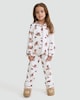 image 1 of F&F Curtis The Dog Bow Print Shirt and Trousers Pyjamas in Multi