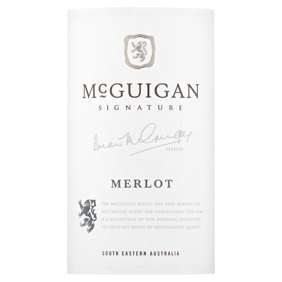 image 1 of Mcguigan Signatu Re Merlot 750Ml