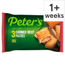 Peter's Corned Beef Pasties 3 Pack