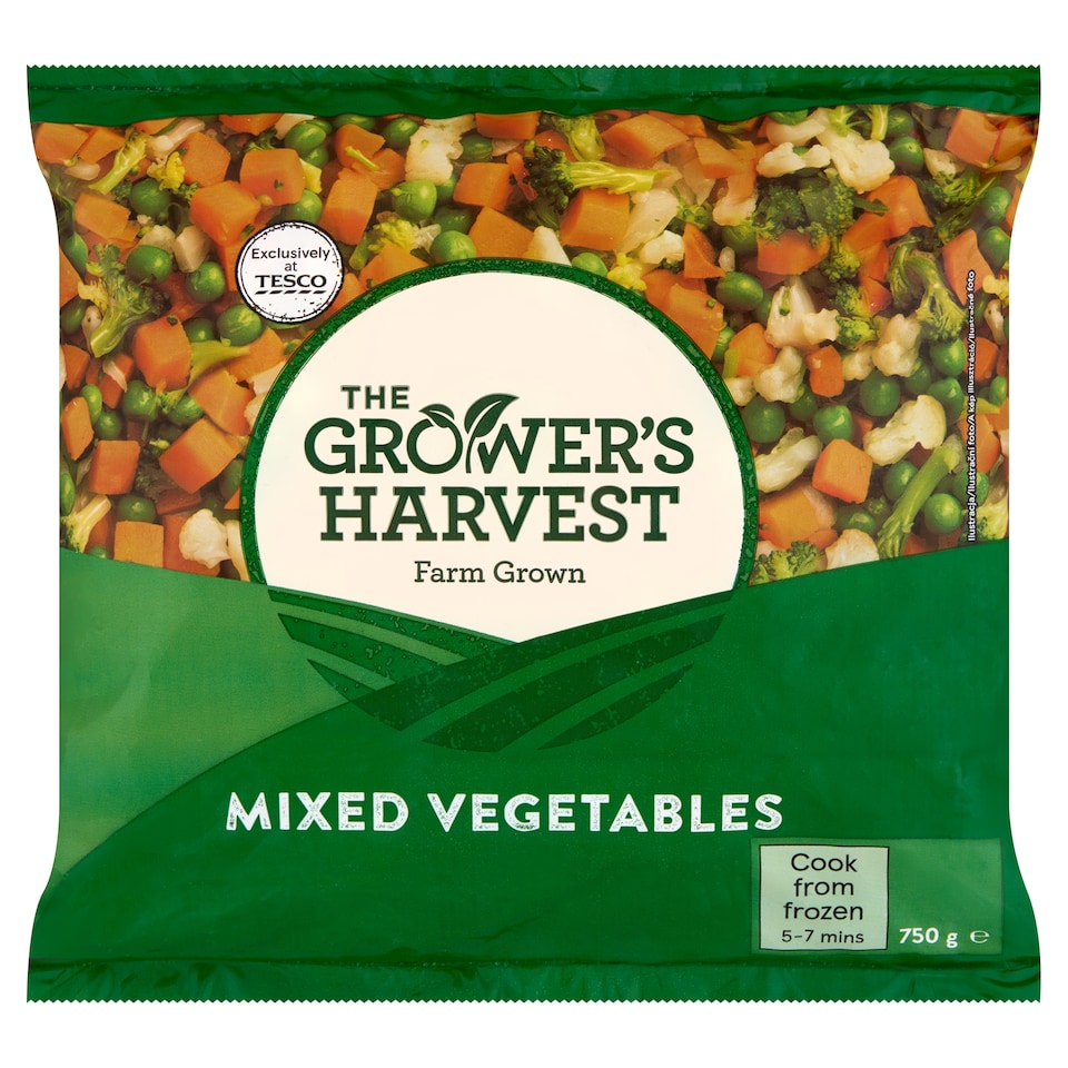 The Grower's Harvest Zeleninová směs 750g