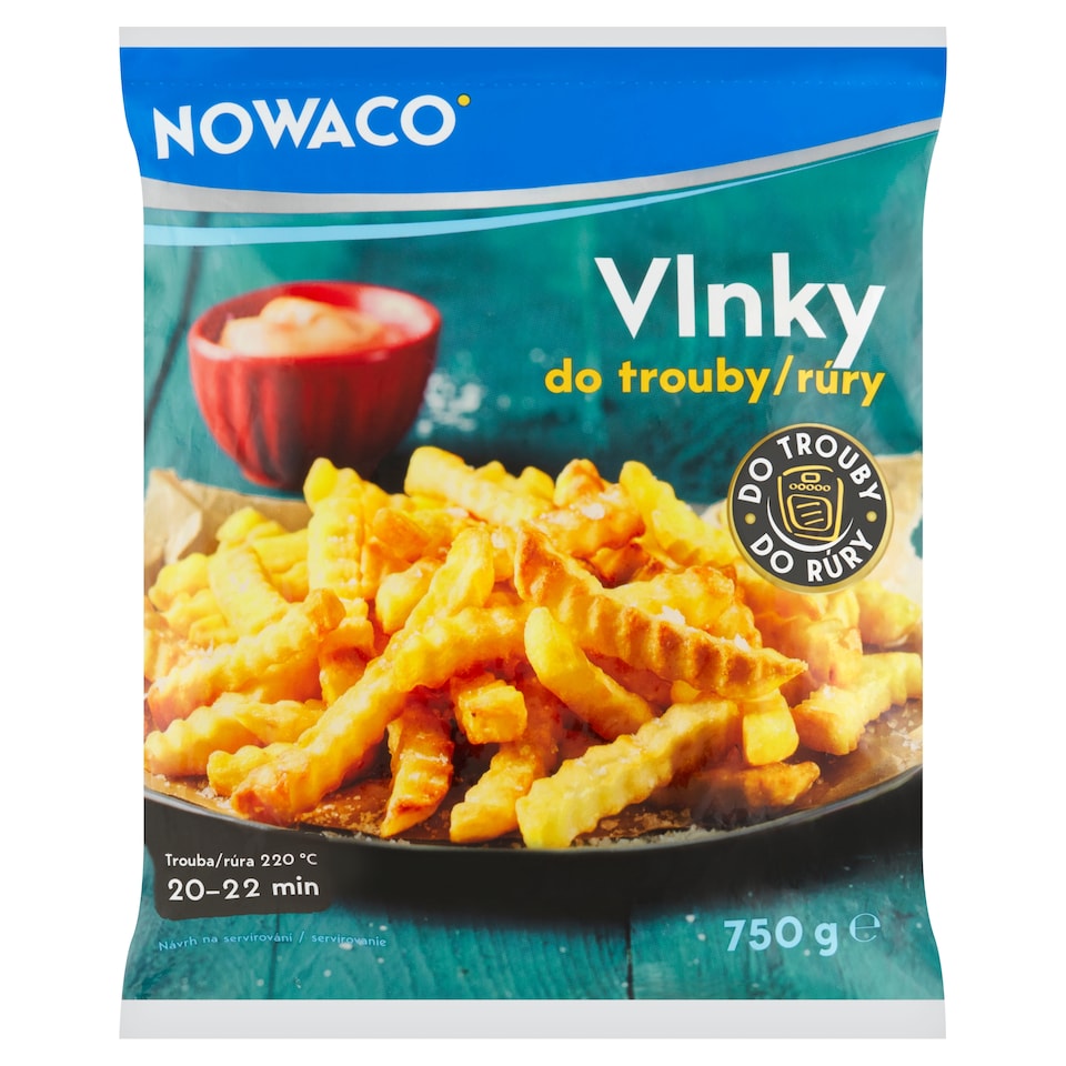 Obrázek 1 pro produkt Nowaco Vlnky do trouby 750g