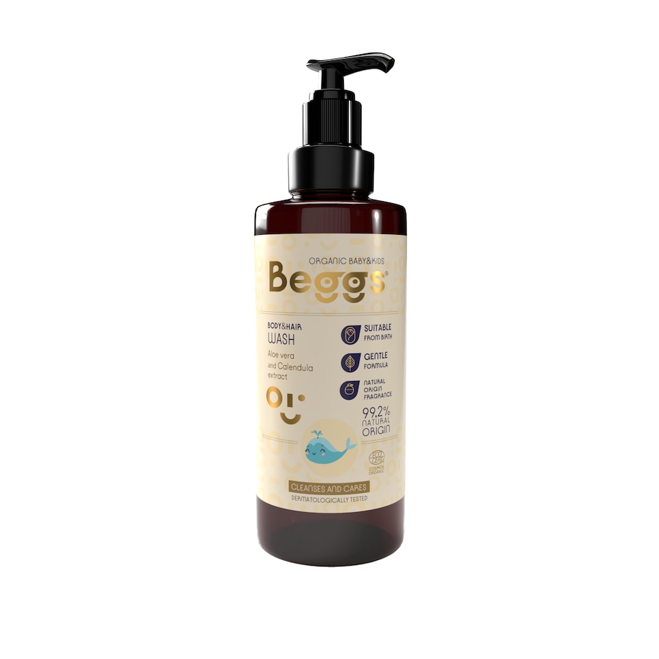 Beggs Baby's Shower Gel for Body and Hair 200ml