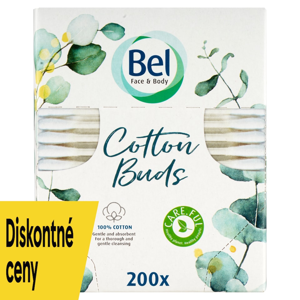 image 1 of Bel Face & Body Cotton Buds Made of 100% Cotton 200 pcs