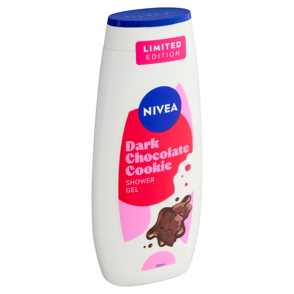 image 1 of Nivea Dark Chocolate Cookie Shower Gel 250ml