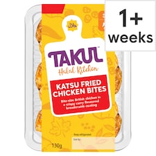 Takul Halal Kitchen Katsu Fried Chicken Bites 130g