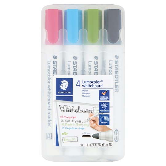Staedtler Whiteboard Markers 4 Pack Tesco Groceries