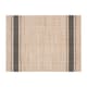 image 2 of F&F Home Rectangle Stripe Placemat 2 Pack