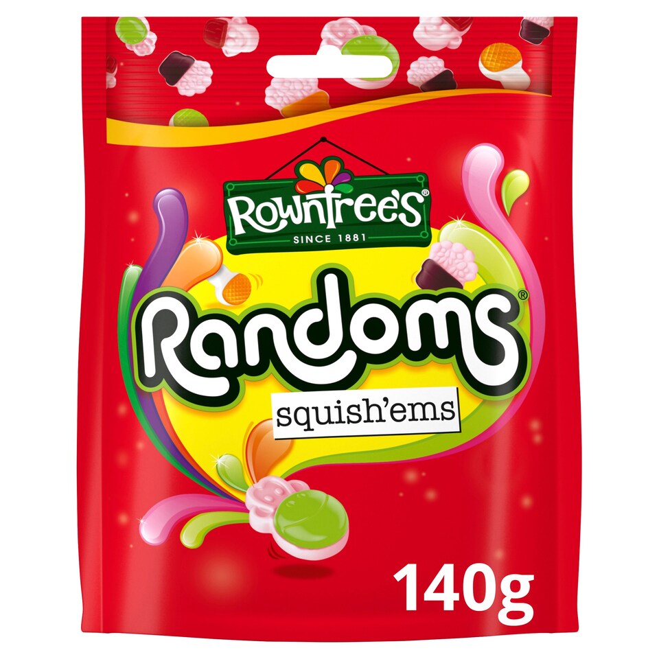 Rowntrees Randoms Squish'ems 140G Tesco Groceries