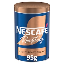 Nescafe Gold Blend Roastery Collection Light Roast Decaf Instant Coffee 95g