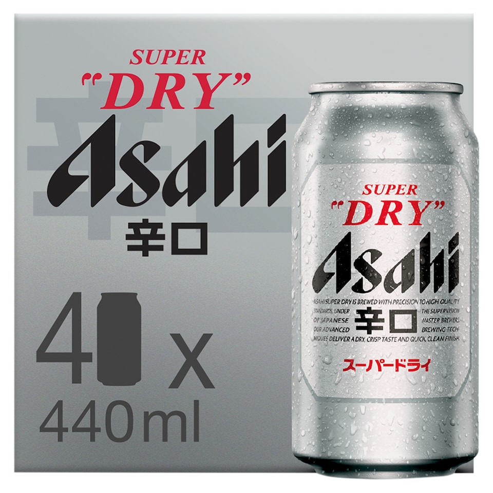 Asahi Super Dry 4x440ml