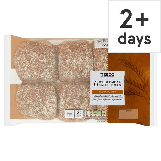 tesco wholemeal pitta