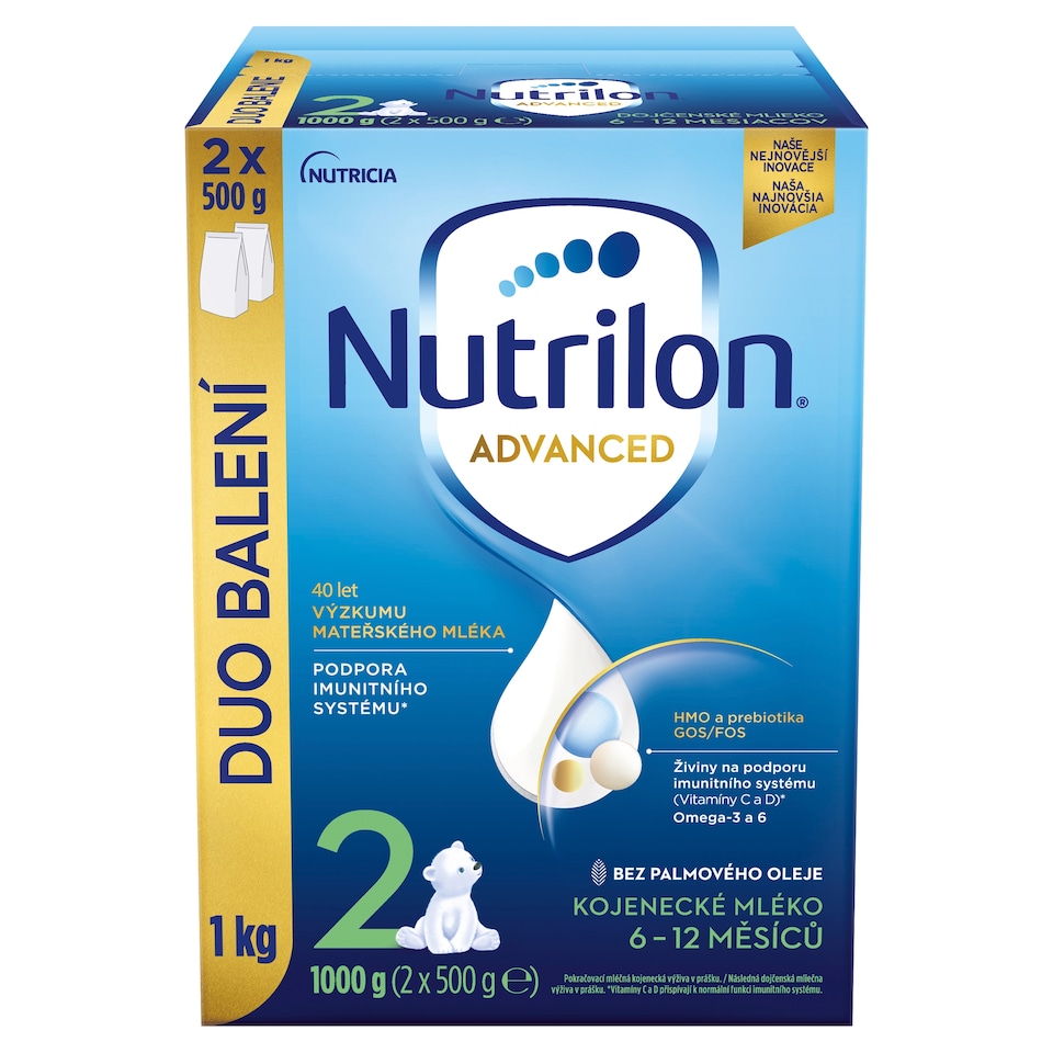image 1 of Nutrilon 2 Advanced Follow-On Infant Milk from the End of the 6th Month 1000 g