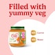 image 3 of Cow & Gate Carrot Baby Food Snack Jar 6+ Months 125g