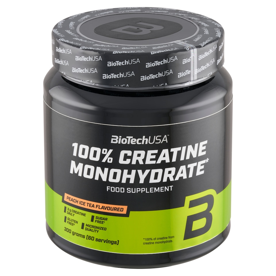 image 1 of BioTechUSA 100% Creatine Monohydrate Food Supplement 300 g