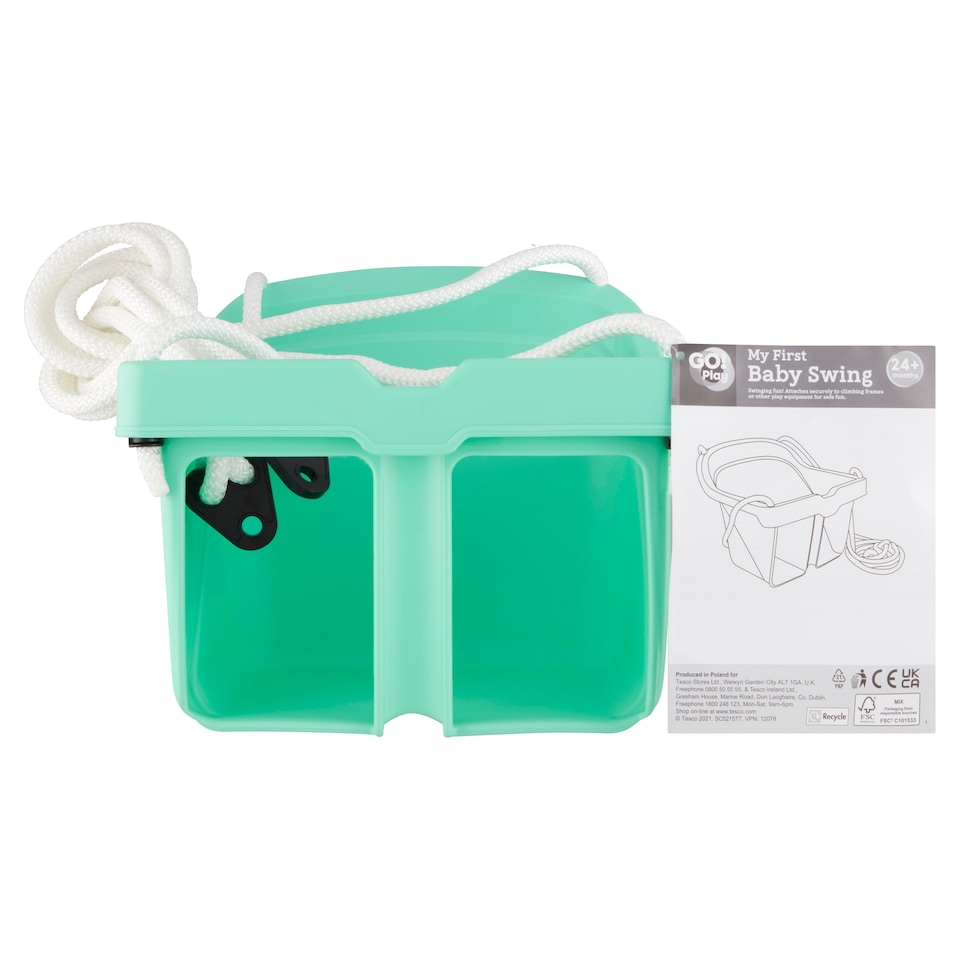 Tesco GO! Play My First Baby Swing