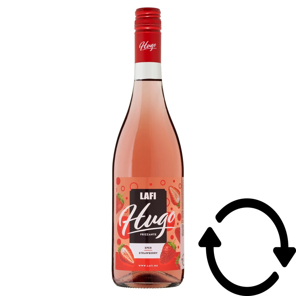 image 1 of Lafi Hugo Strawberry Flavoured Sparkling Wine Cocktail 7% 0,75 l