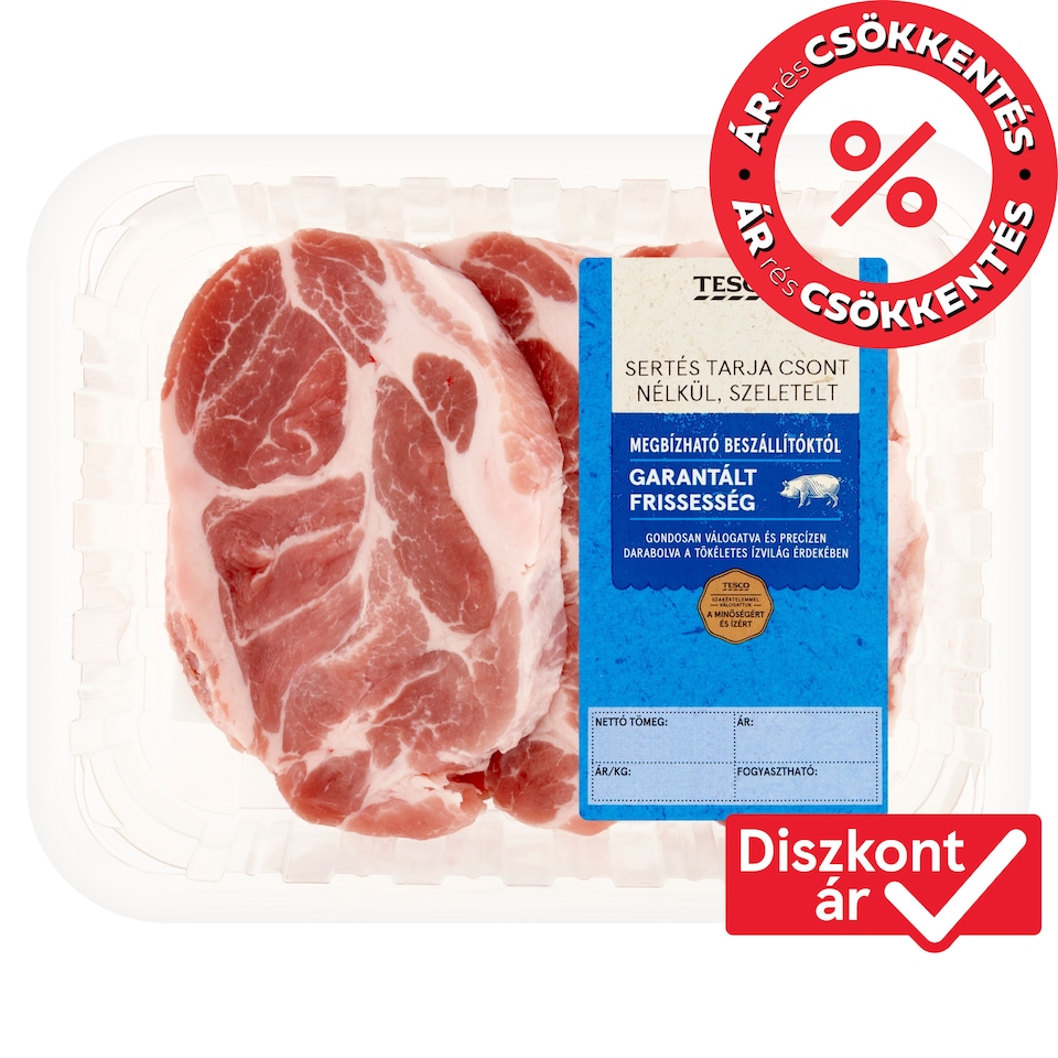 Tesco Sliced Pork Spare Ribs without Bones 400 g