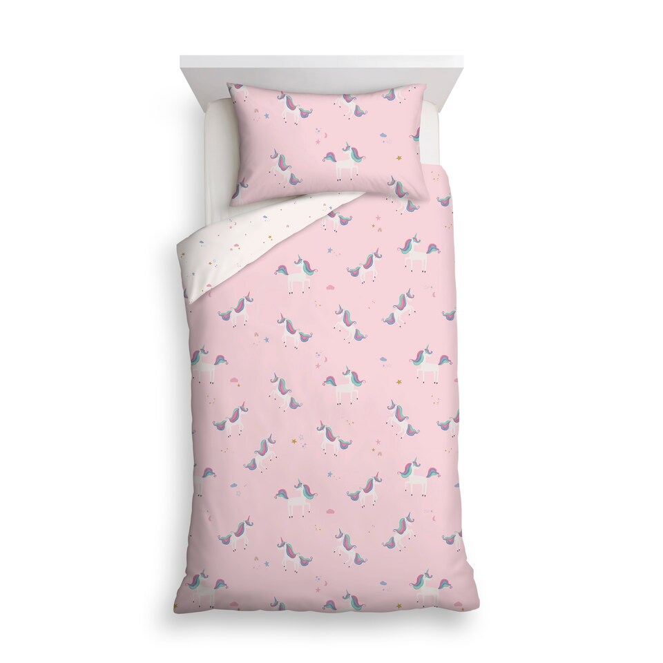 F&F Home Unicorn Duvet Set Single