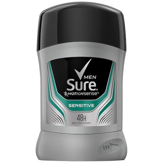 Sure Men Sensitive Stick Antiperspirant Deodorant 50Ml Tesco Groceries