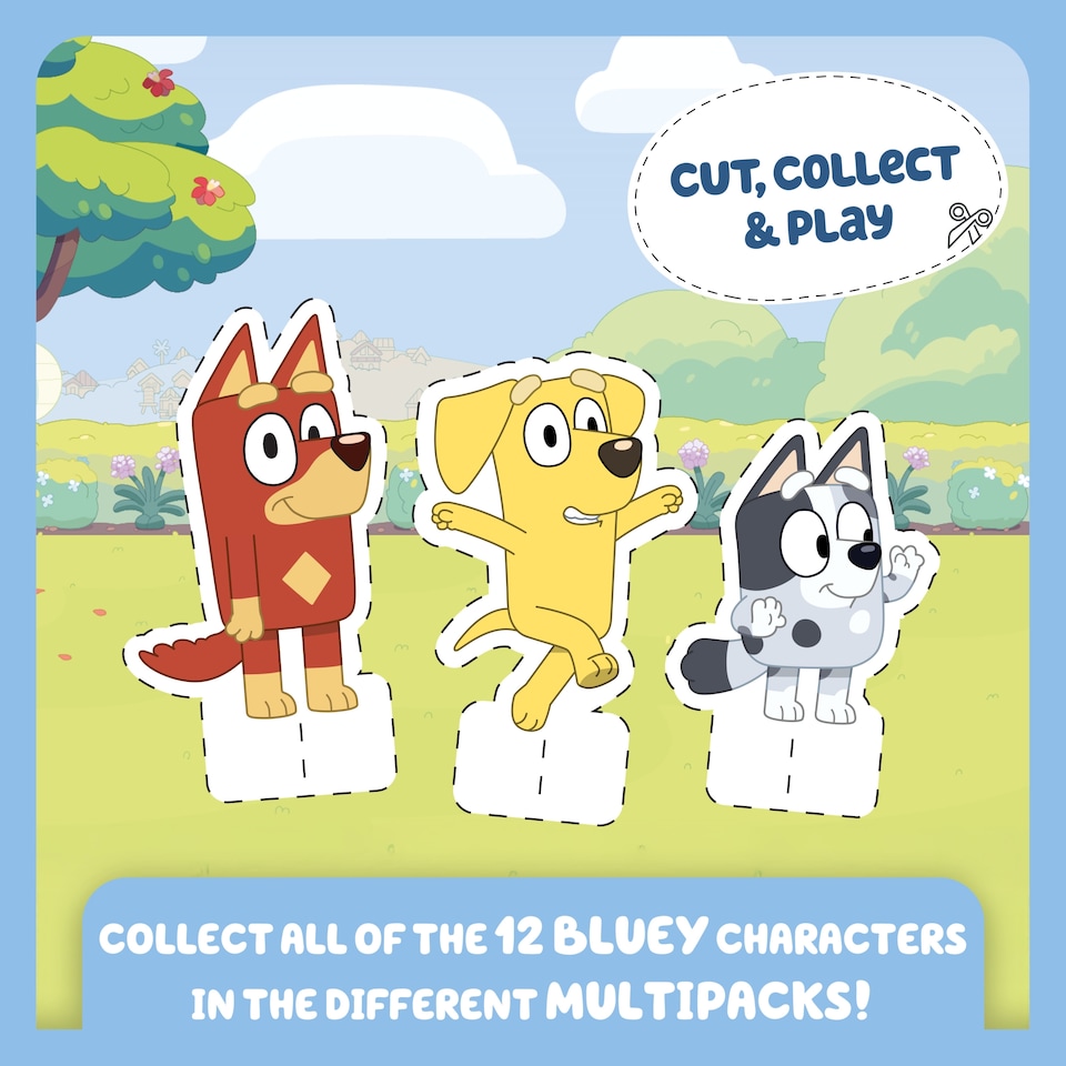 image 1 of Goodies Bluey Apple & Blueberry Pouch 4x100g