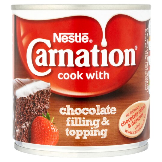 Carnation Chocolate Filling And Topping 363G Tesco Groceries