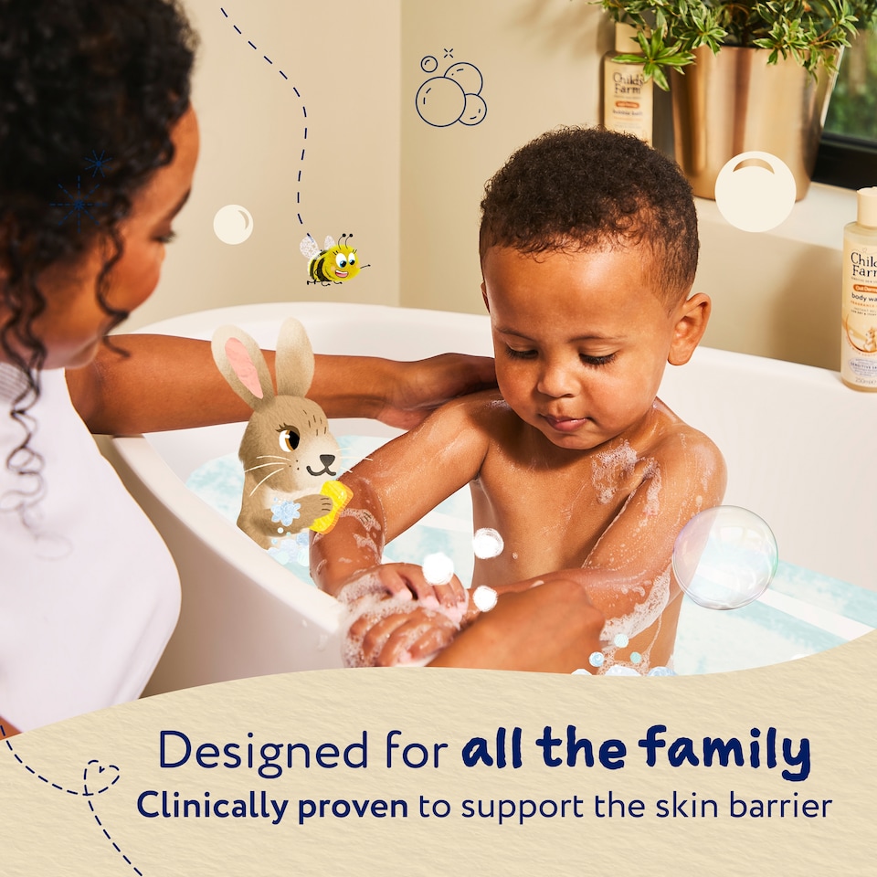 image 1 of Childs Farm OatDerma Body Wash Fragrance-Free 250ml