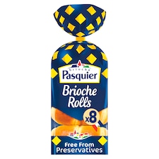 Brioche Pasquier Milk Brioche Rolls 8Pk