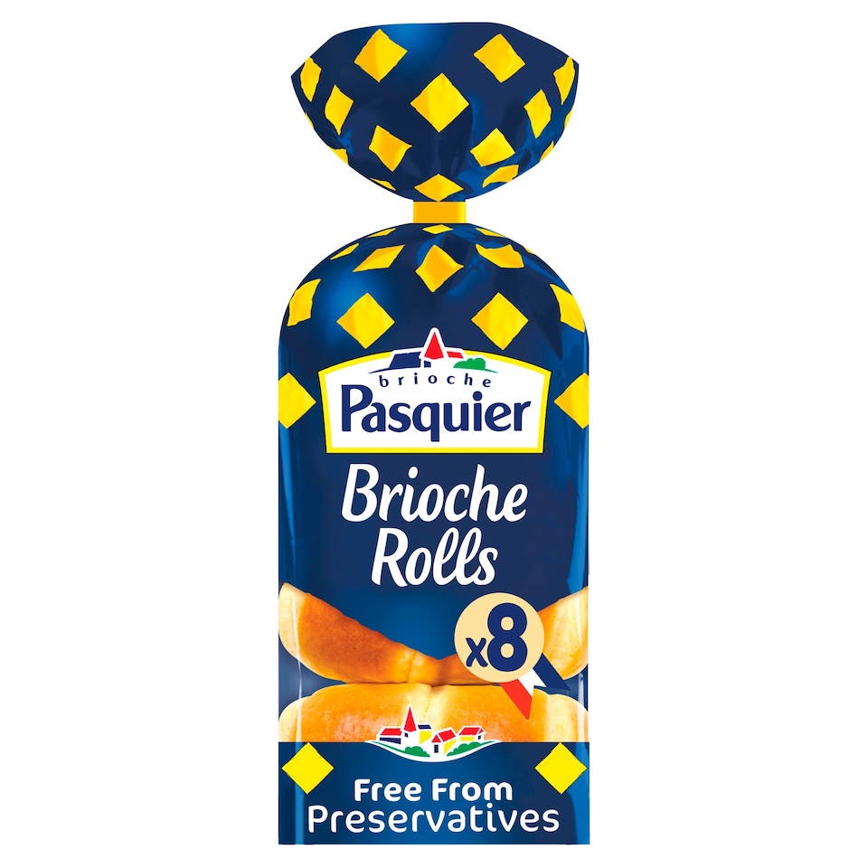 image 1 of Brioche Pasquier Milk Brioche Rolls 8Pk