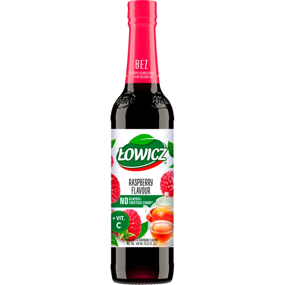 Lowicz Raspberry Syrup 400Ml