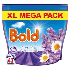 Bold Lavender & Camomile Laundry Detergent Liquid Pods Original 43Washes 842.8G