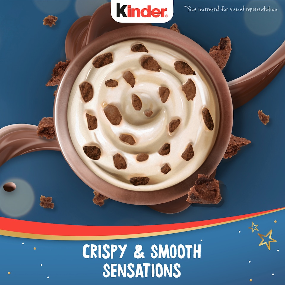 image 1 of Kinder Milk Chocolate Crisp Choco Balls 90g