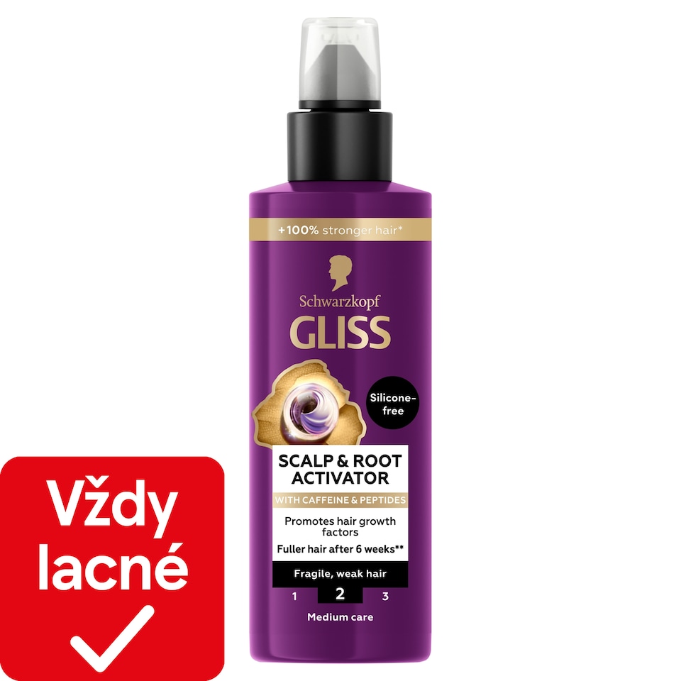 obrázok 1 z Schwarzkopf Gliss Full Hair Wonder sérum na aktiváciu pokožky hlavy a korienkov 100 ml
